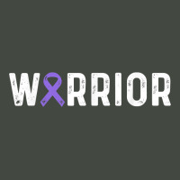 Epilepsy Warrior Awareness Purple Ribbon Men & Women T Shirt Trucker Cap | Artistshot