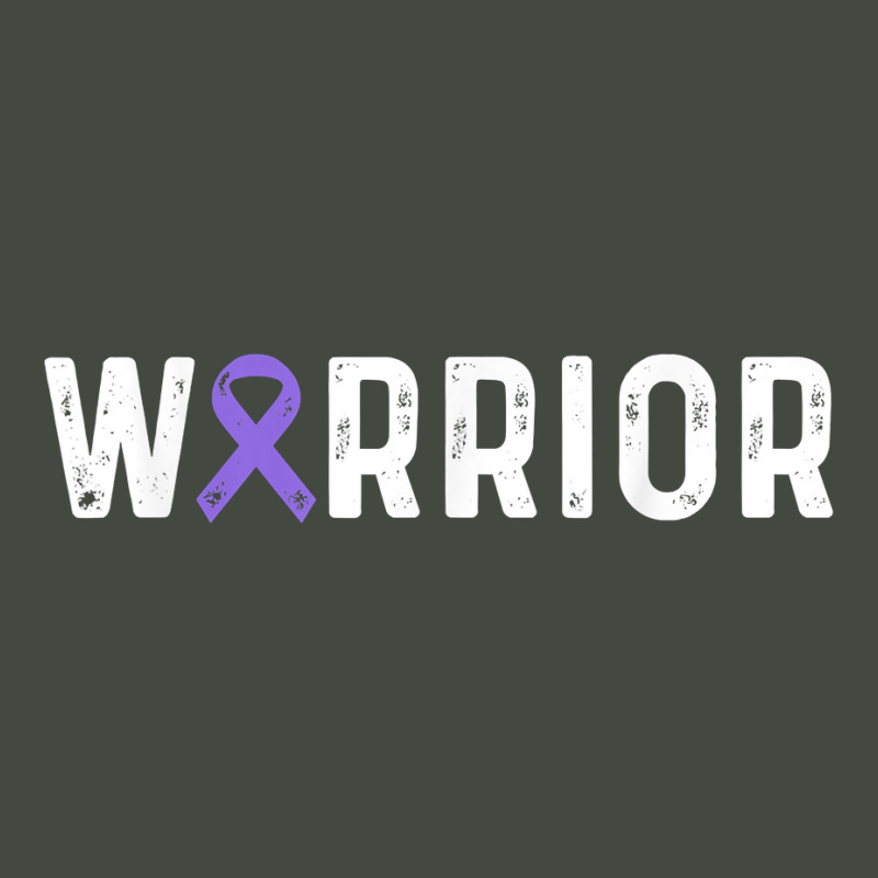 Epilepsy Warrior Awareness Purple Ribbon Men & Women T Shirt Trucker Cap | Artistshot