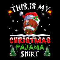 Football This Is My Christmas Pajama Football Xmas Lights Costume 408 Flat Bill Snapback Cap | Artistshot