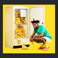 Amine   Banana Fridge Flat Bill Snapback Cap | Artistshot