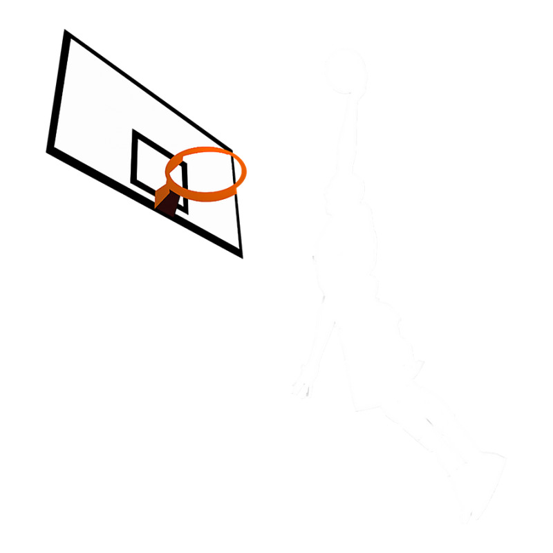 Basketball Dunk Competition Silhouette One Handed Dunk Shot Debie Paper Bag - 10 X 5 X 13 | Artistshot