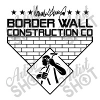 Border Wall Construction Company Double Wine Paper Bag - 6 1/2 X 3 1/2 X 12 3/8 | Artistshot