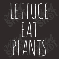 Lettuce Eat Plants Funny Vegan Basic Racerback Tank | Artistshot