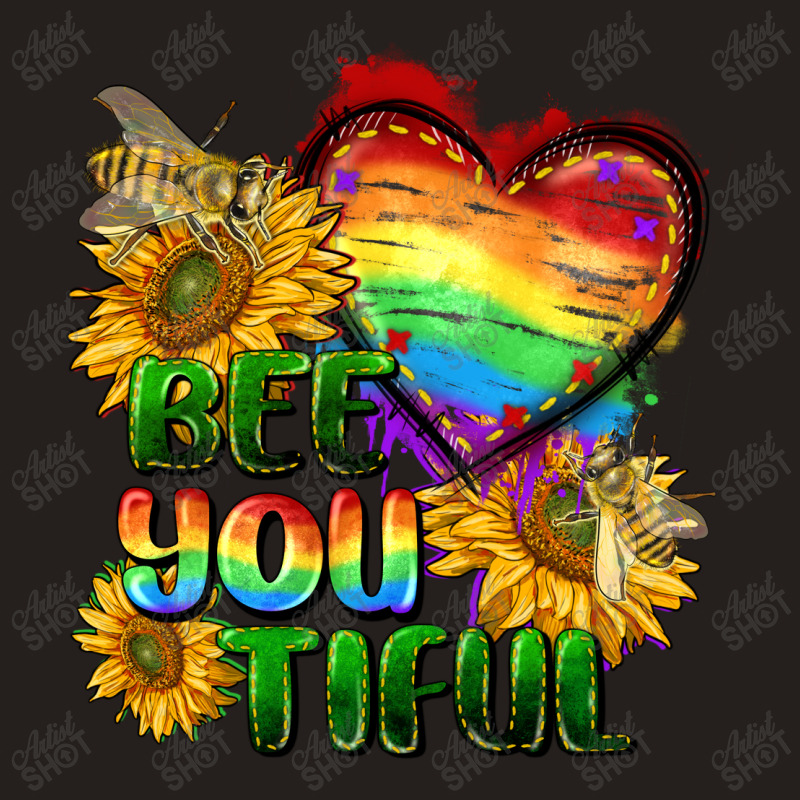 Bee You Tiful Pride Tank Top | Artistshot