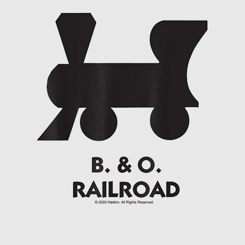 Monopoly B. & O. Railroad T Shirt Baseball Cap by johnjosephmenk | Artistshot