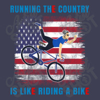 Biden Running The Country Is Like Riding A Bike Mesh Cap | Artistshot