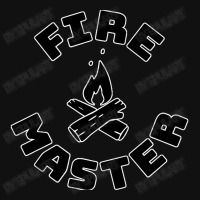 Gone Camping Fire Master Campfire License Plate | Artistshot