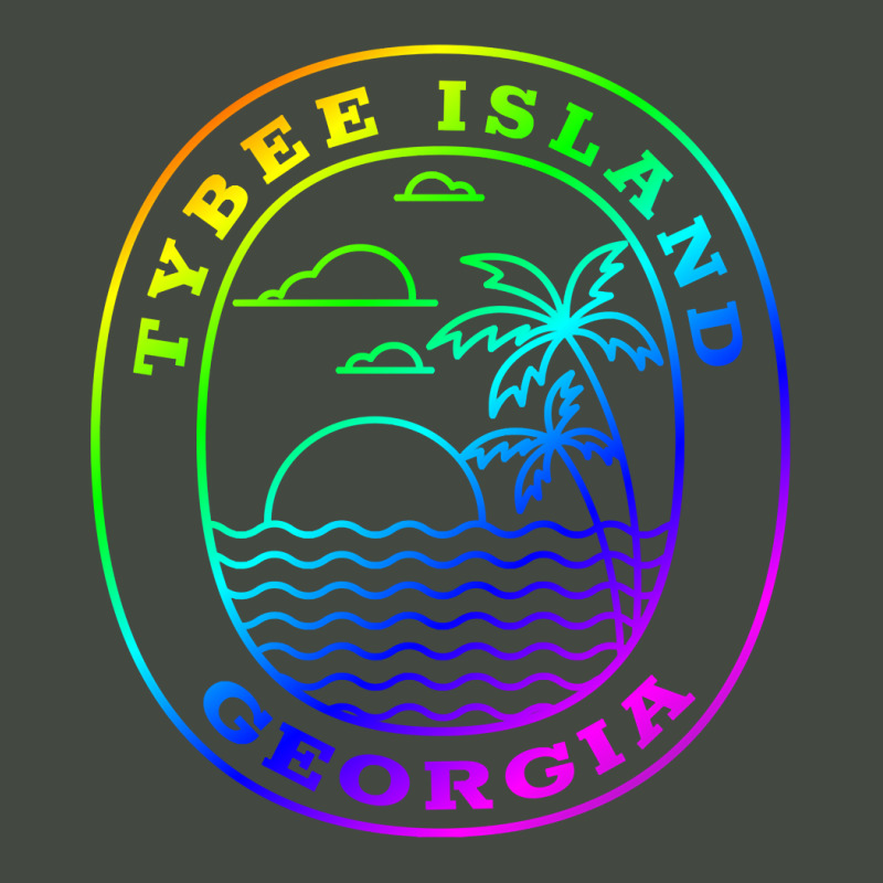 Tybee Island Georgia Rainbow Palm Tree Beach Trip Vacation Pullover Ho Trucker Cap by jayannidifalco | Artistshot