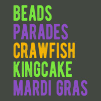 Beads, Parades, Crawfish, Kingcake, Mardi Gras T Shirt Trucker Cap | Artistshot