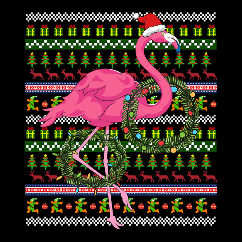 Flamingo Tropical Exotic Bird Ugly Christmas Animal Lover Merry Xmas F Camo Snapback by hopelessoon | Artistshot