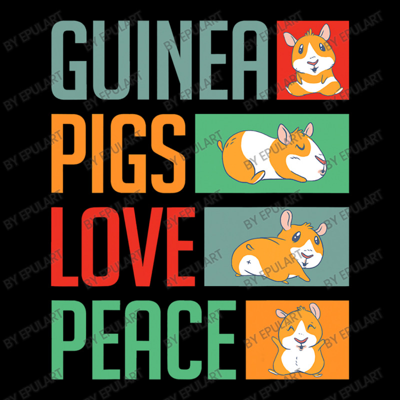 Guinea Pigs Love Peace Funny Guinea Pig Zipper Hoodie | Artistshot