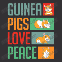 Guinea Pigs Love Peace Funny Guinea Pig Vintage Short | Artistshot