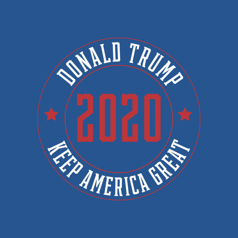 Trump 2020 Keep America Great - Usa Flag Gift Political Ladies Fitted T-Shirt by Diogo Calheiros | Artistshot