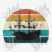 Cool Sunset Sailing Boat Flat Bill Snapback Cap | Artistshot