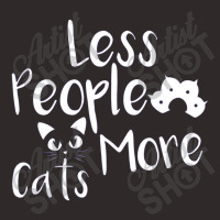 Less People More Cats Racerback Tank | Artistshot