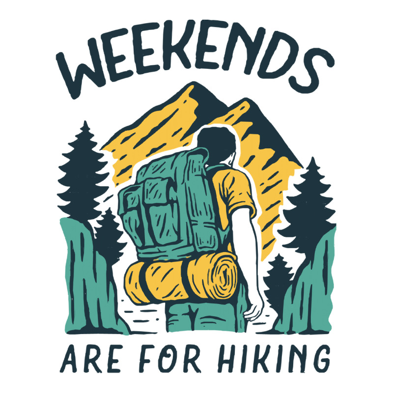 Weekends Are For Hiking T  Shirt Weekends Are For Hiking T  Shirt Debie Paper Bag - 10 X 5 X 13 | Artistshot