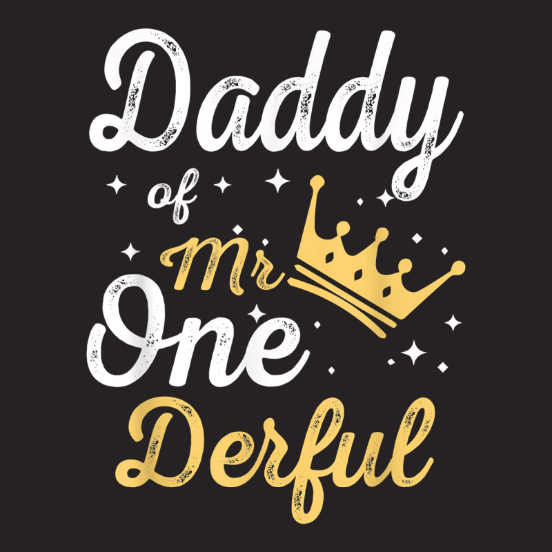 Daddy Of Mr Onederful 1st Birthday One Derful Matching T Shirt Vintage Cap | Artistshot