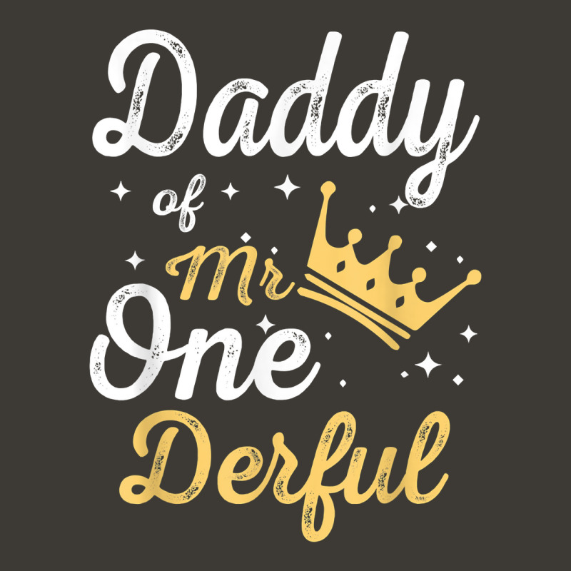 Daddy Of Mr Onederful 1st Birthday One Derful Matching T Shirt Bucket Hat | Artistshot