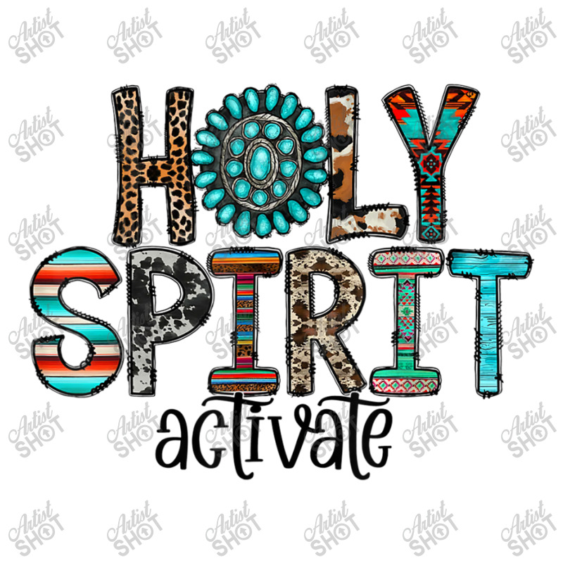 Holy Spirit Activate Western Leopard Christian Religious Mens Best Take Out Paper Bag - 14 X 10 X 15 1/2 | Artistshot