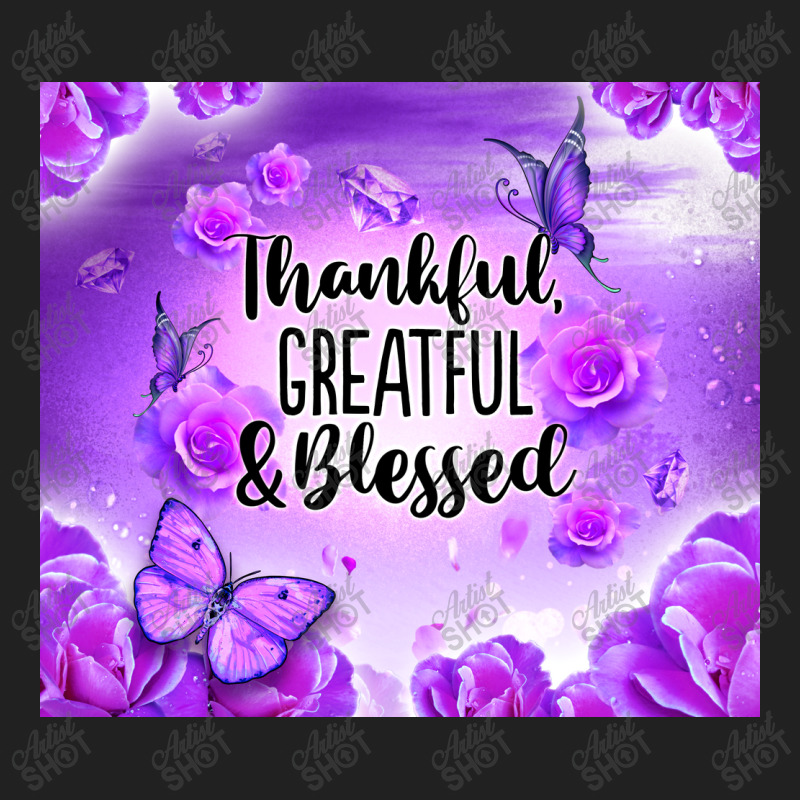 Thankful Greatful Blessed Basic T-shirt | Artistshot