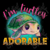 I'm Turtley Adorable V-neck Tee | Artistshot