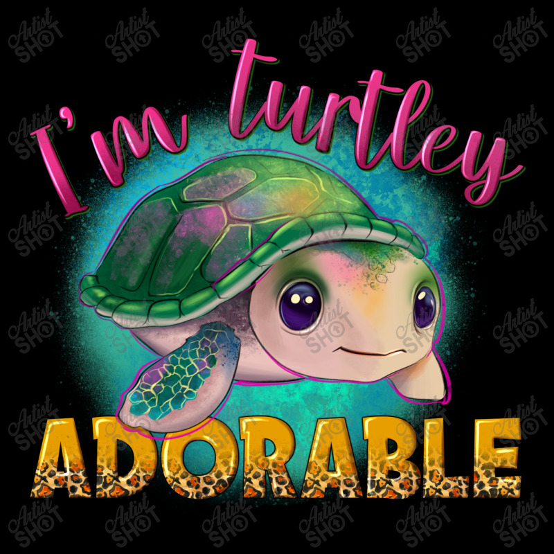 I'm Turtley Adorable V-neck Tee | Artistshot