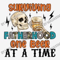 Surviving Fatherhood One Beer At A Time Scorecard Crop Tee | Artistshot