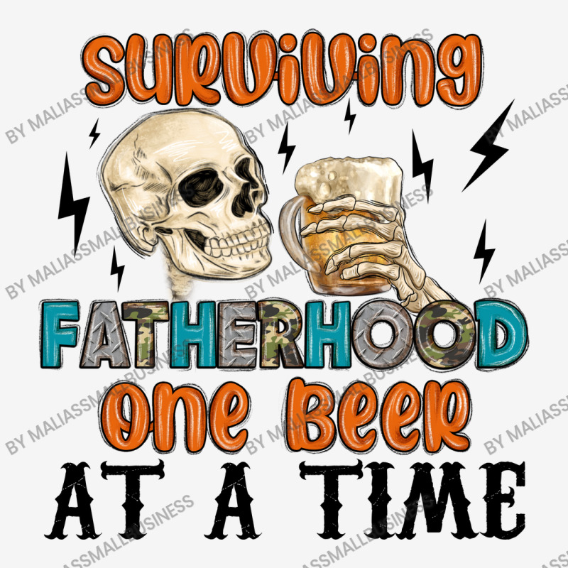 Surviving Fatherhood One Beer At A Time Scorecard Crop Tee by MaliasSmallBusiness | Artistshot