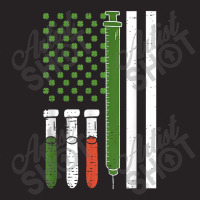 American Flag Irish Nurse Syringe Shamrock St Patricks Day Vintage Cap | Artistshot