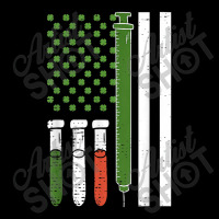 American Flag Irish Nurse Syringe Shamrock St Patricks Day Lightweight Hoodie | Artistshot