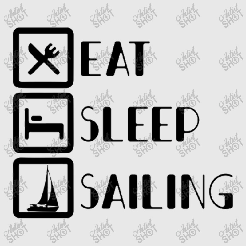 Eat Sleep Sailing For Light Baseball Cap | Artistshot