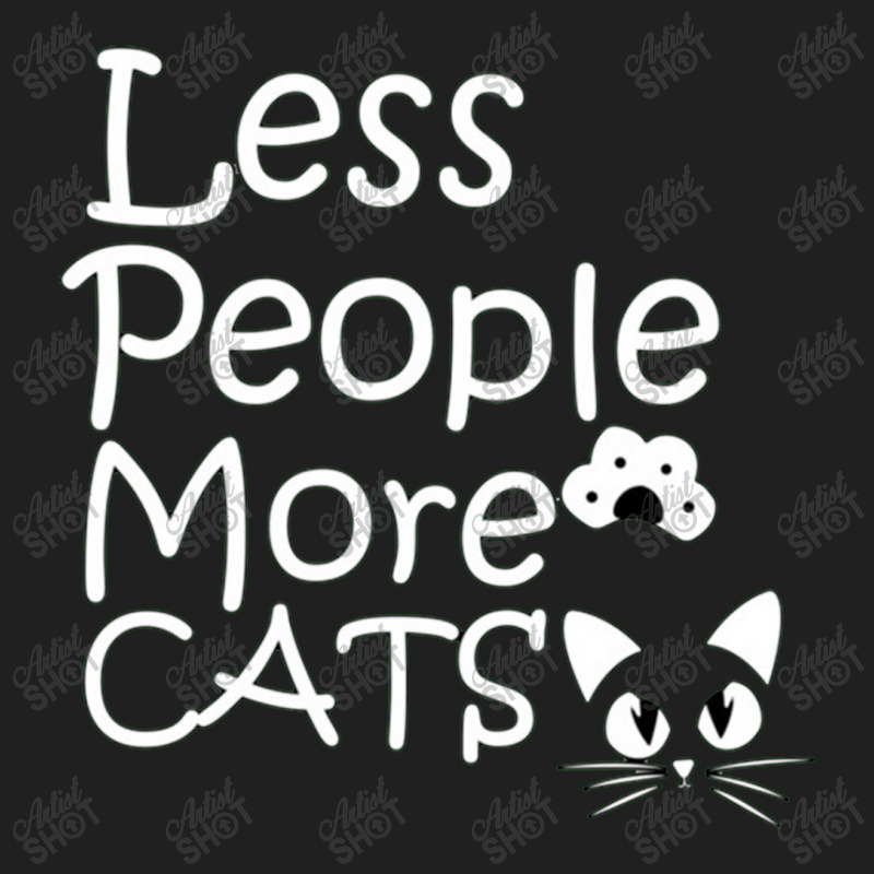 Less People, More Cats Ladies Polo Shirt by farahayopi | Artistshot