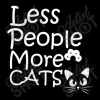 Less People, More Cats Cropped Sweater | Artistshot