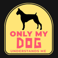 Only My Dog Understands Me T  Shirt Only My Dog Understands Me T  Shir Mesh Cap | Artistshot