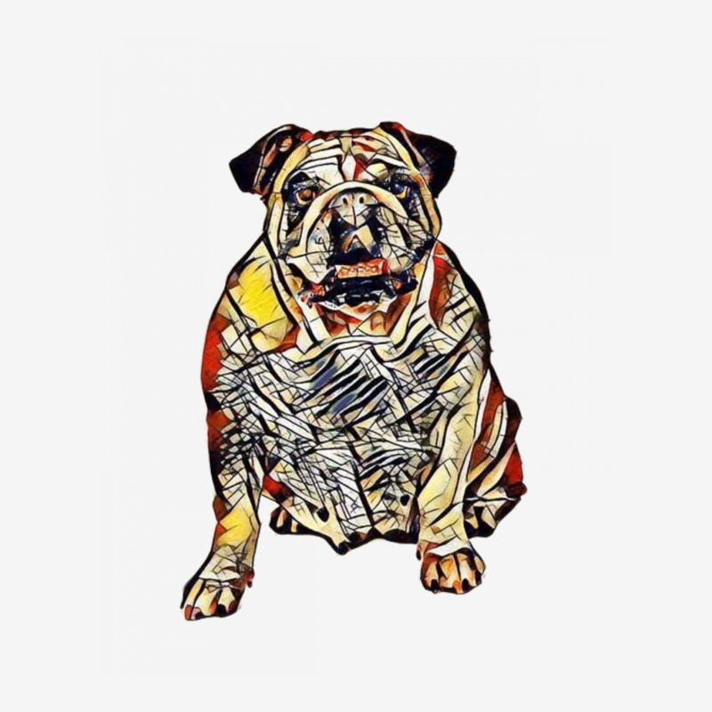 A Happy Bulldog Sitting Facin Toddler 3/4 Sleeve Tee | Artistshot