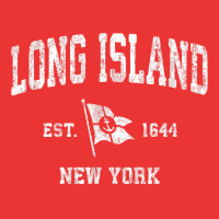 Long Island Nyc New York Ny Vintage Boat Anchor Flag Tee Mesh Cap | Artistshot