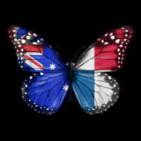 Australian Panamanian Flag Butterfly T Shirt Camo Snapback | Artistshot