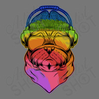 Pug Dog Headphone Colorful Camo Snapback | Artistshot