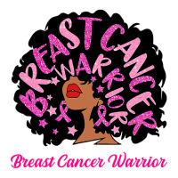 Breast Cancer Warrior Queen Black Woman Pink Ribbon October Cub Paper Bag - 8 X 4 1/2 X 10 1/4 | Artistshot