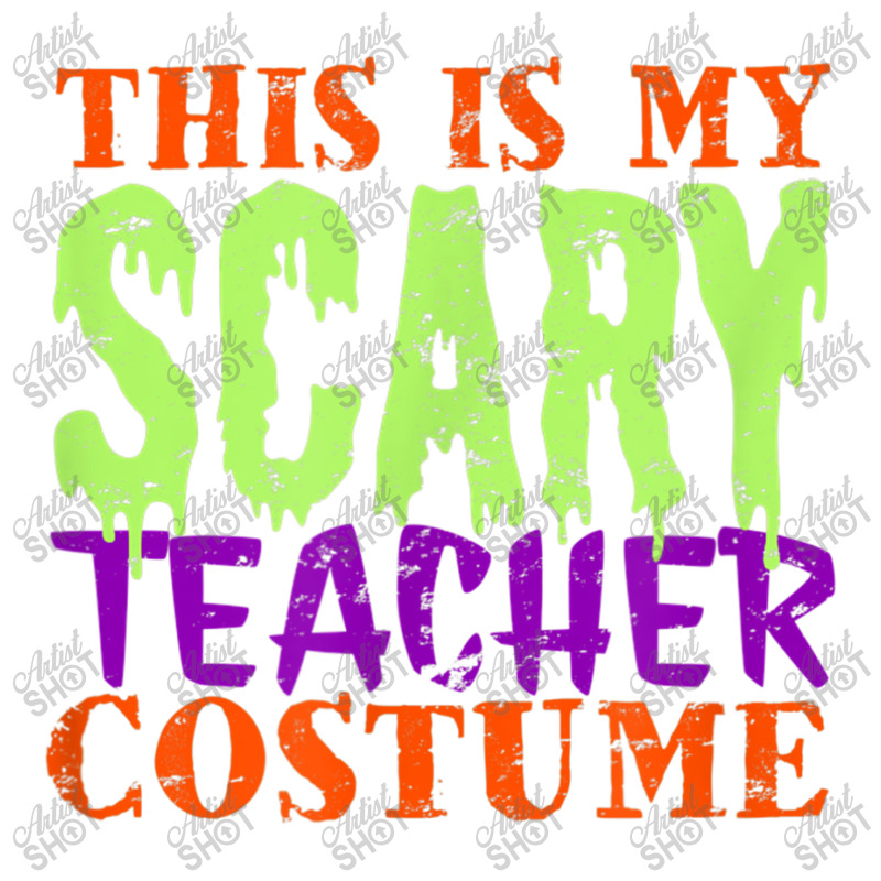 This Is My Scary Teacher Costume Halloween Cute Animations Characters Double Wine Paper Bag - 6 1/2 X 3 1/2 X 12 3/8 | Artistshot