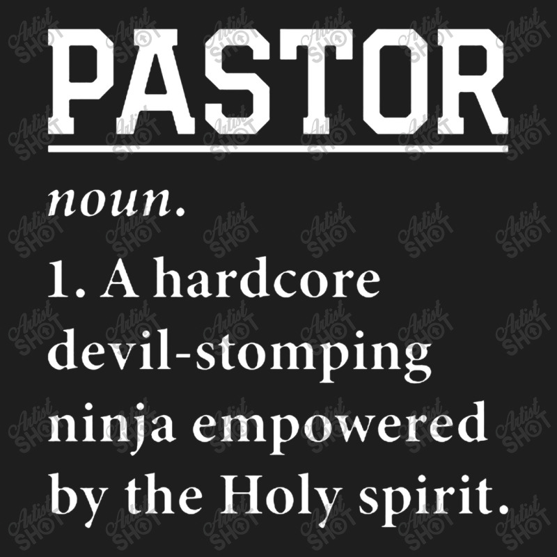 Pastor Definition Classic T-shirt by halahbohk | Artistshot