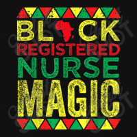 Black Registered Nurse Magic Nursing Black History Month Baby Bibs | Artistshot