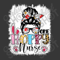 Bleached One Hoppy Registered Nurse Messy Bun Easter Bunny Toddler Hoodie | Artistshot