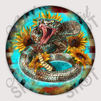 Rattlesnake And Sunflower Pocket T-shirt | Artistshot