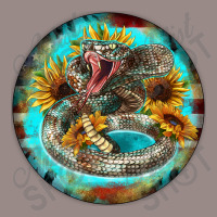 Rattlesnake And Sunflower Vintage T-shirt | Artistshot