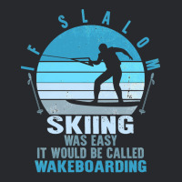 Skiing Lover Skier Slalom Skiing Skiing Lover Wakeboarding Tee Water S Trucker Cap | Artistshot