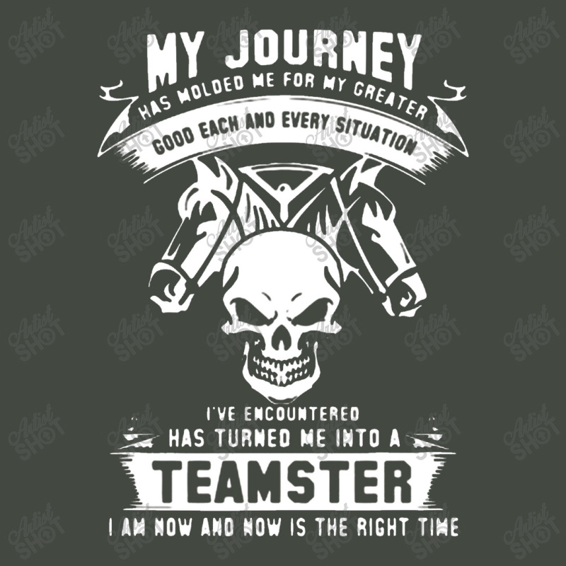 My Journey Teamster Trucker Cap by jamupegellinu | Artistshot