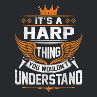 Musical Harpist Orchestra Funny Sarcastic It's A Harp Thing T Shirt Trucker Cap | Artistshot