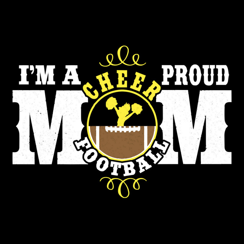 I'm A Proud Cheer Football Mom   Combined Sports Pullover Hoodie Camo Snapback by harmanyuan | Artistshot