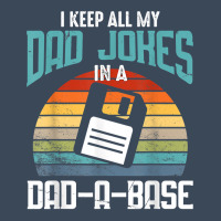 Funny Dad Jokes Database Pun Best Dad Humor Fathers Day T Shirt Flat Bill Snapback Cap | Artistshot